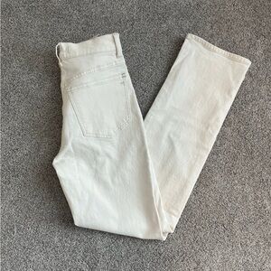 Madewell Women's Straight Leg Jeans in Cream